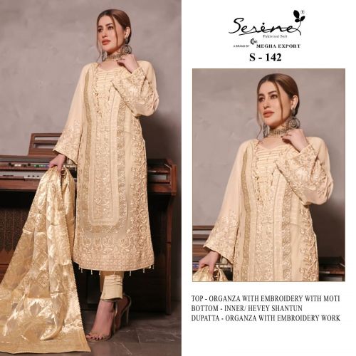 Serine S 142 Pakistani Salwar Suit Catalog